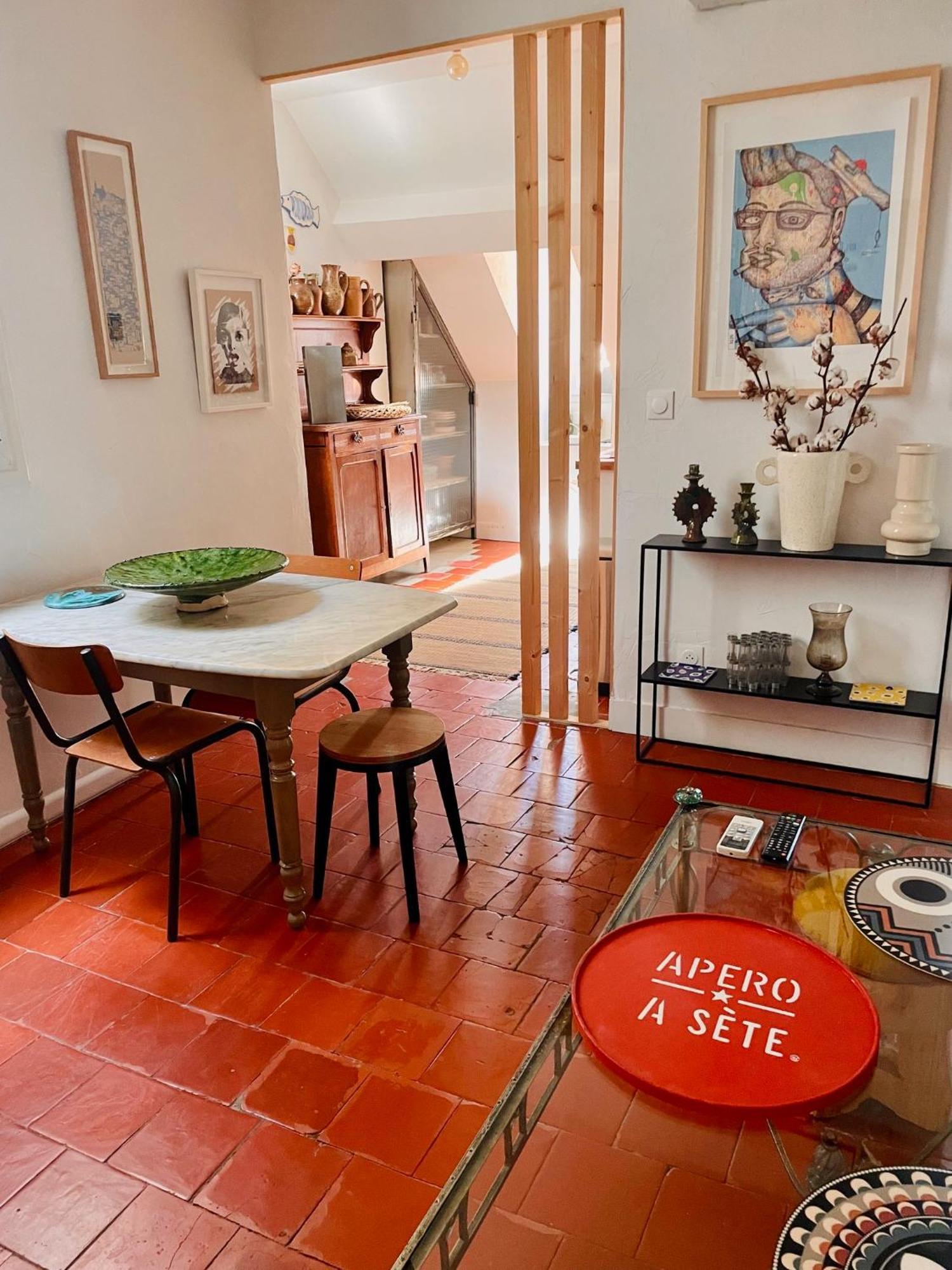 "Coco" Coquet Petit Loft Au Calme En Centre Ville De Сет Екстериор снимка